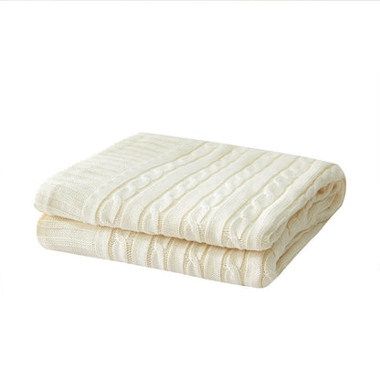 Coperta in maglia di cotone tinta unita Ownkoti per divano - image 24