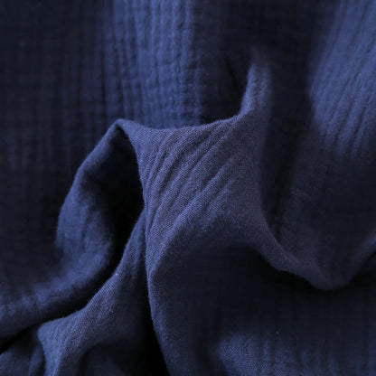 Accappatoio kimono unisex minimalista in garza di cotone - image 8