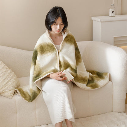 Coperta scialle con cappuccio indossabile e accogliente - image 5