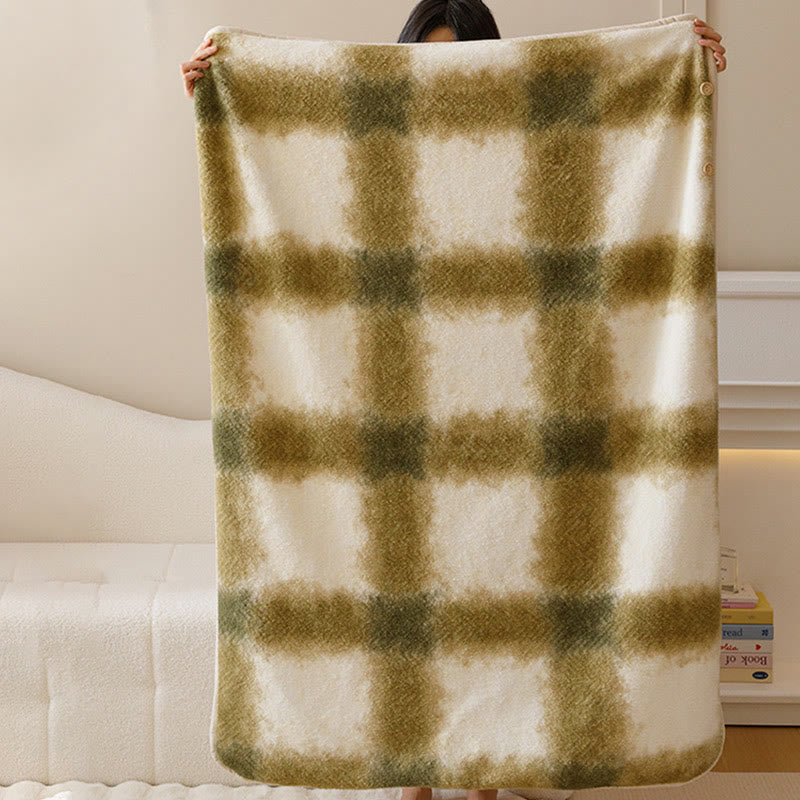 Coperta scialle con cappuccio indossabile e accogliente - image 0