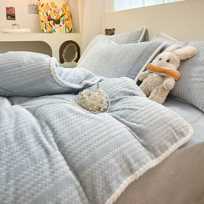 Set di biancheria da letto invernale in pile di lusso (4 pezzi) - image 12