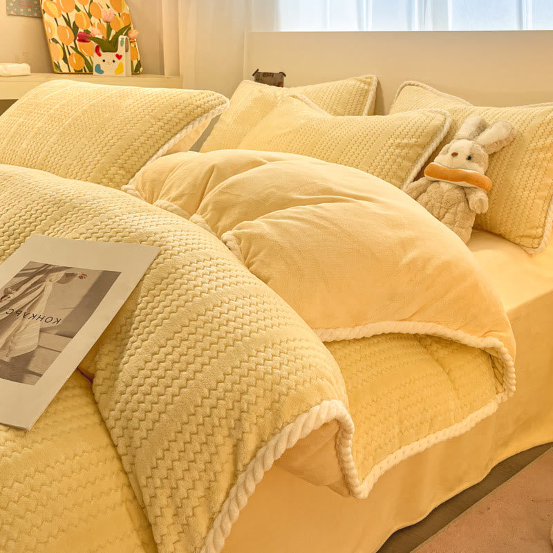 Set di biancheria da letto invernale in pile di lusso (4 pezzi) - image 24
