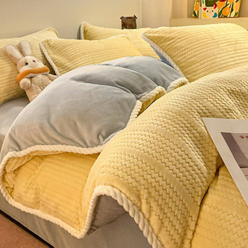Set di biancheria da letto invernale in pile di lusso (4 pezzi) - image 19