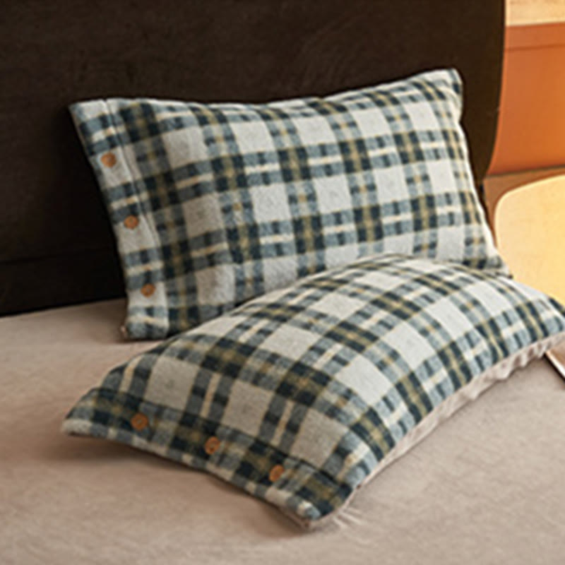 Set di biancheria da letto classica scozzese e calda (4 pezzi) - image 34