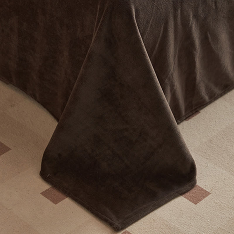 Set di biancheria da letto classica scozzese e calda (4 pezzi) - image 37