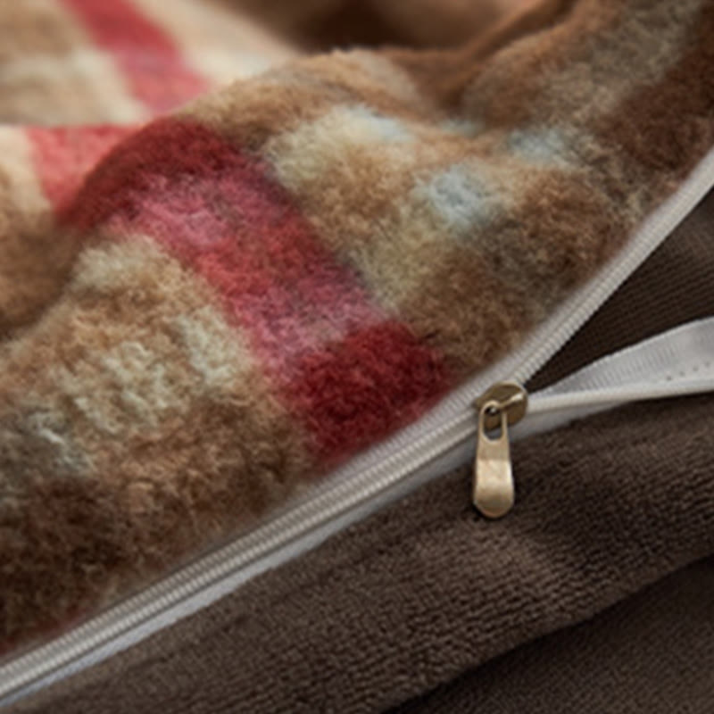 Set di biancheria da letto classica scozzese e calda (4 pezzi) - image 30