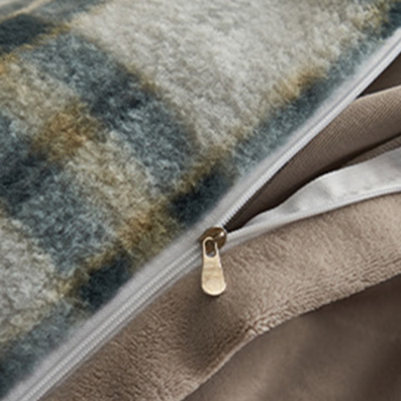 Set di biancheria da letto classica scozzese e calda (4 pezzi) - image 33