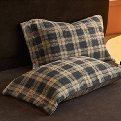 Set di biancheria da letto classica scozzese e calda (4 pezzi) - image 9
