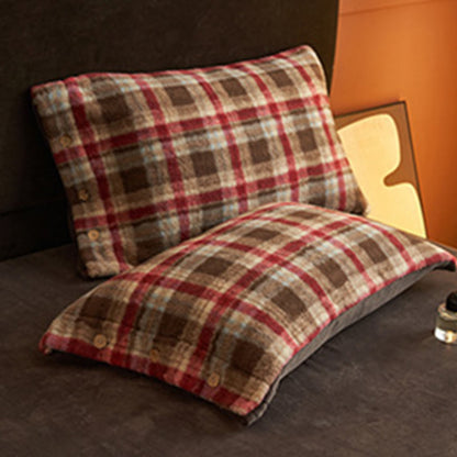 Set di biancheria da letto classica scozzese e calda (4 pezzi) - image 29