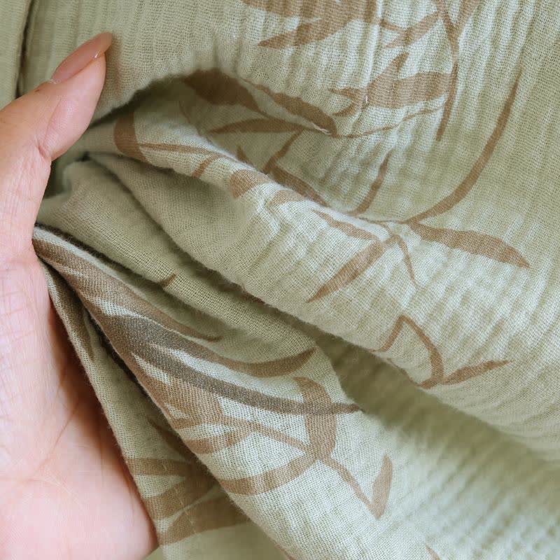 Camicia da notte con bottoni in garza di cotone e bambù Ownkoti - image 6