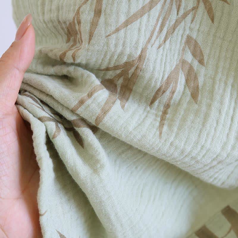 Camicia da notte con bottoni in garza di cotone e bambù Ownkoti - image 8