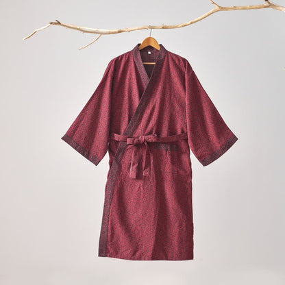 Kimono in garza di cotone ispirato al Natale di Ownkoti - image 9
