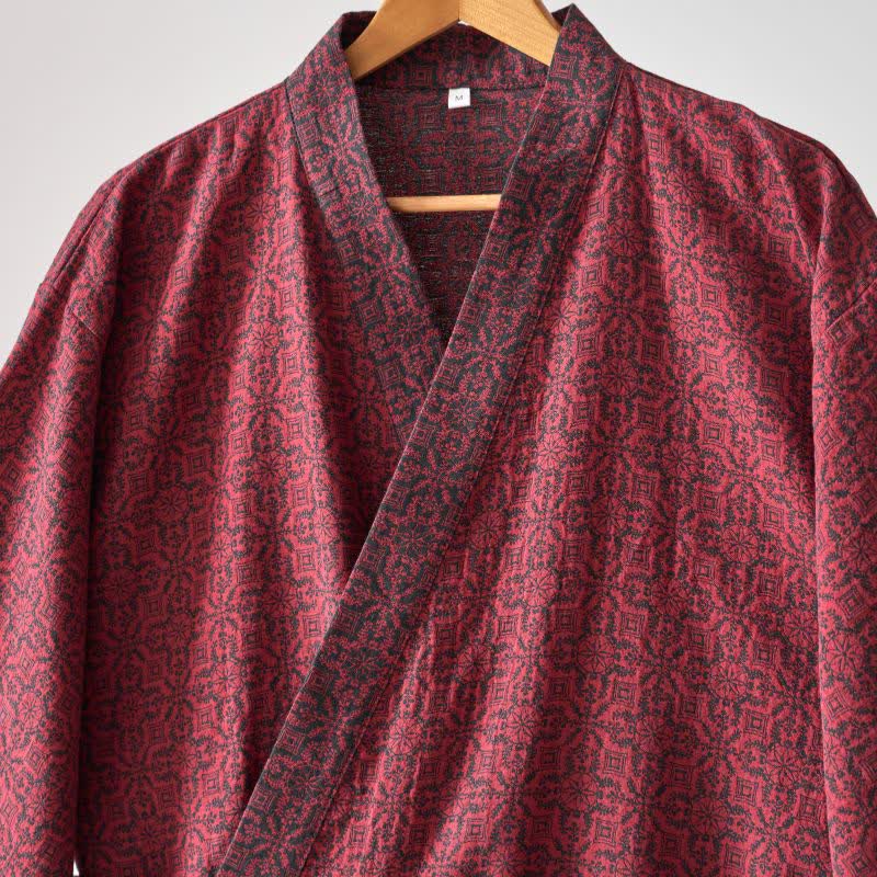 Kimono in garza di cotone ispirato al Natale di Ownkoti - image 11