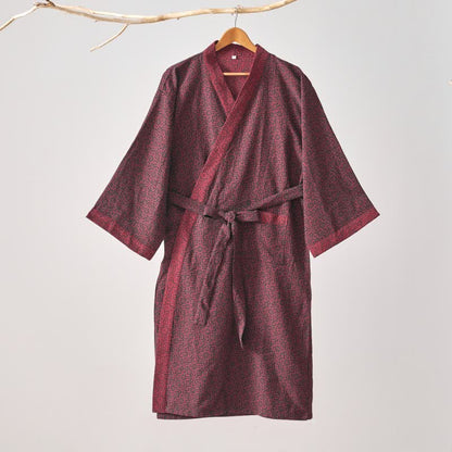 Kimono in garza di cotone ispirato al Natale di Ownkoti - image 2