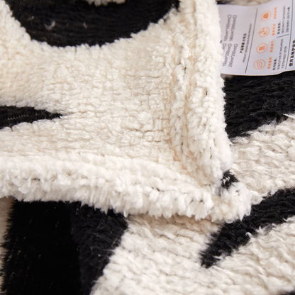 Coperta moderna con stampa zebrata Ownkoti - image 14