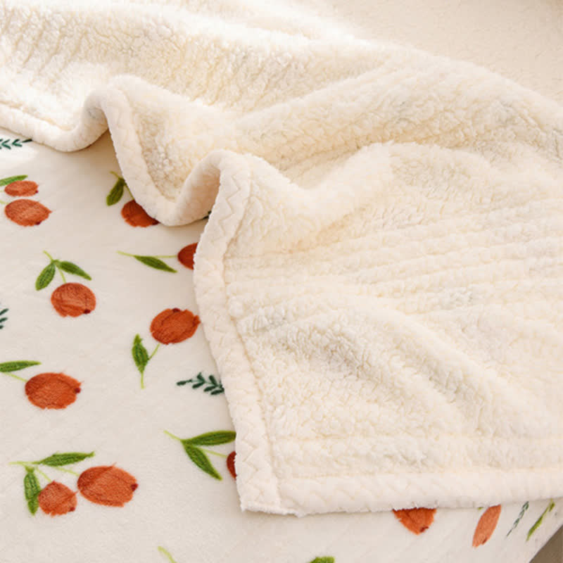 Coperta reversibile Ownkoti Tulip Sherpa - image 4