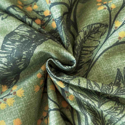 Set di biancheria da letto in cotone spazzolato botanico Ownkoti (4 pezzi) - image 5