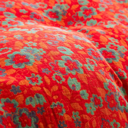 Biancheria da letto in garza di puro cotone floreale Ownkoti (4 pezzi) - image 8