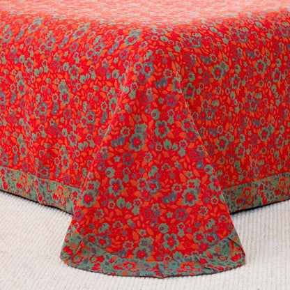 Biancheria da letto in garza di puro cotone floreale Ownkoti (4 pezzi) - image 6