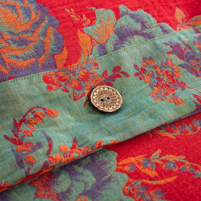 Biancheria da letto in garza di puro cotone Ownkoti Peony (4 pezzi) - image 6