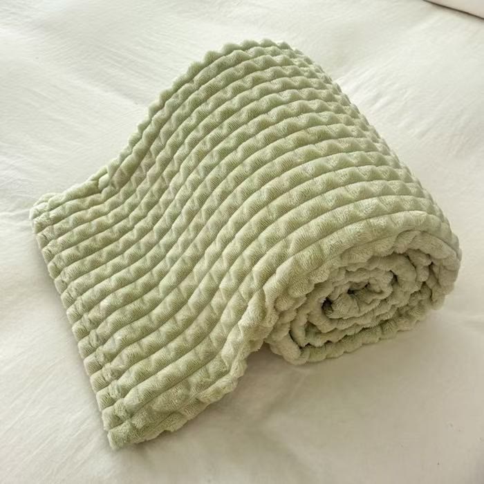 Coperta scozzese spessa e calda - Verde - 200cm x 230cm - image 25
