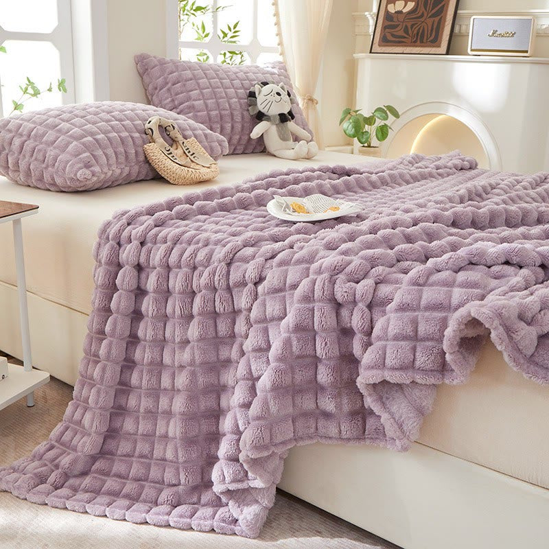 Coperta scozzese spessa e calda - image 7