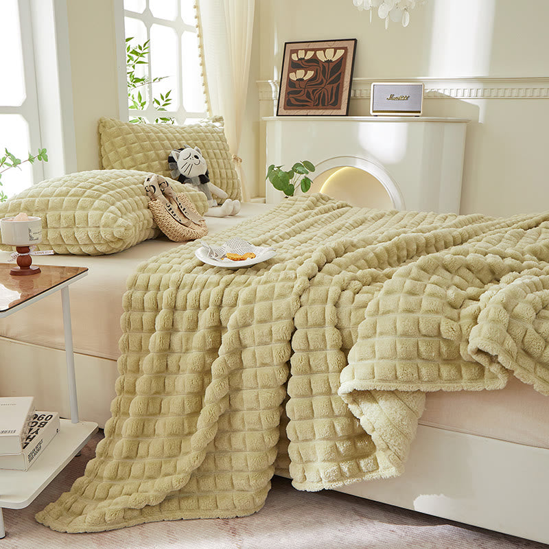 Coperta scozzese spessa e calda - image 32