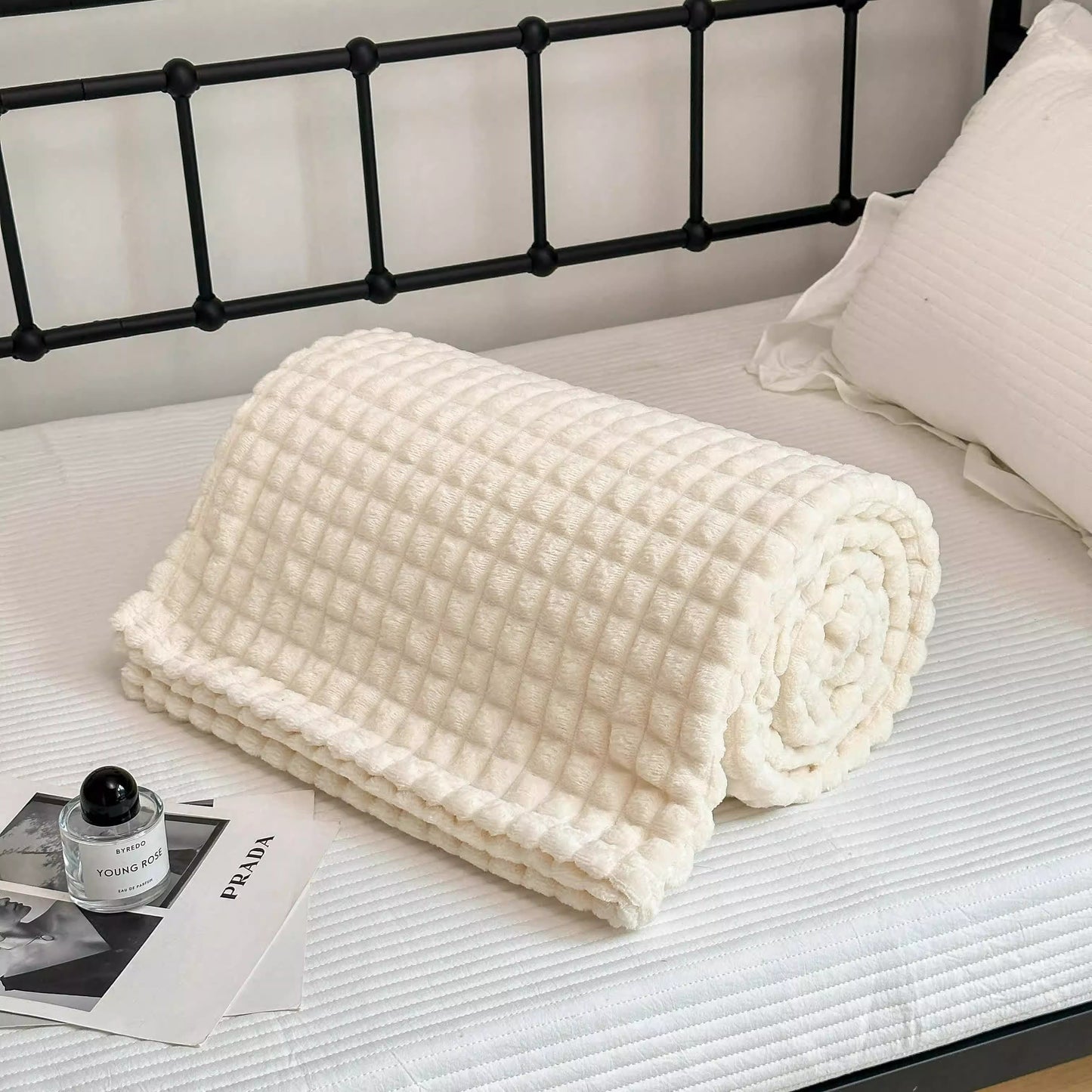 Coperta scozzese spessa e calda - image 11