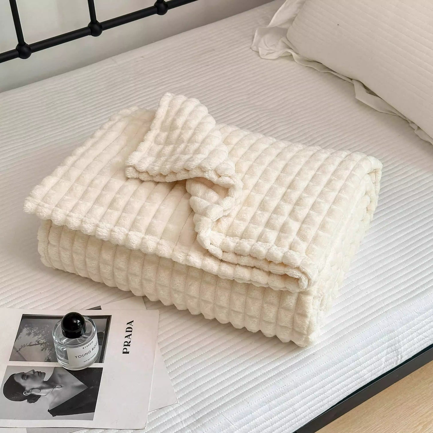 Coperta scozzese spessa e calda - image 14