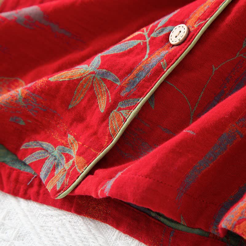 Ownkoti - Pigiama coordinato in garza di cotone e bambù per coppie - image 6