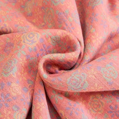 Camicia da notte in garza di cotone rosa Ownkoti Plus Size - image 8