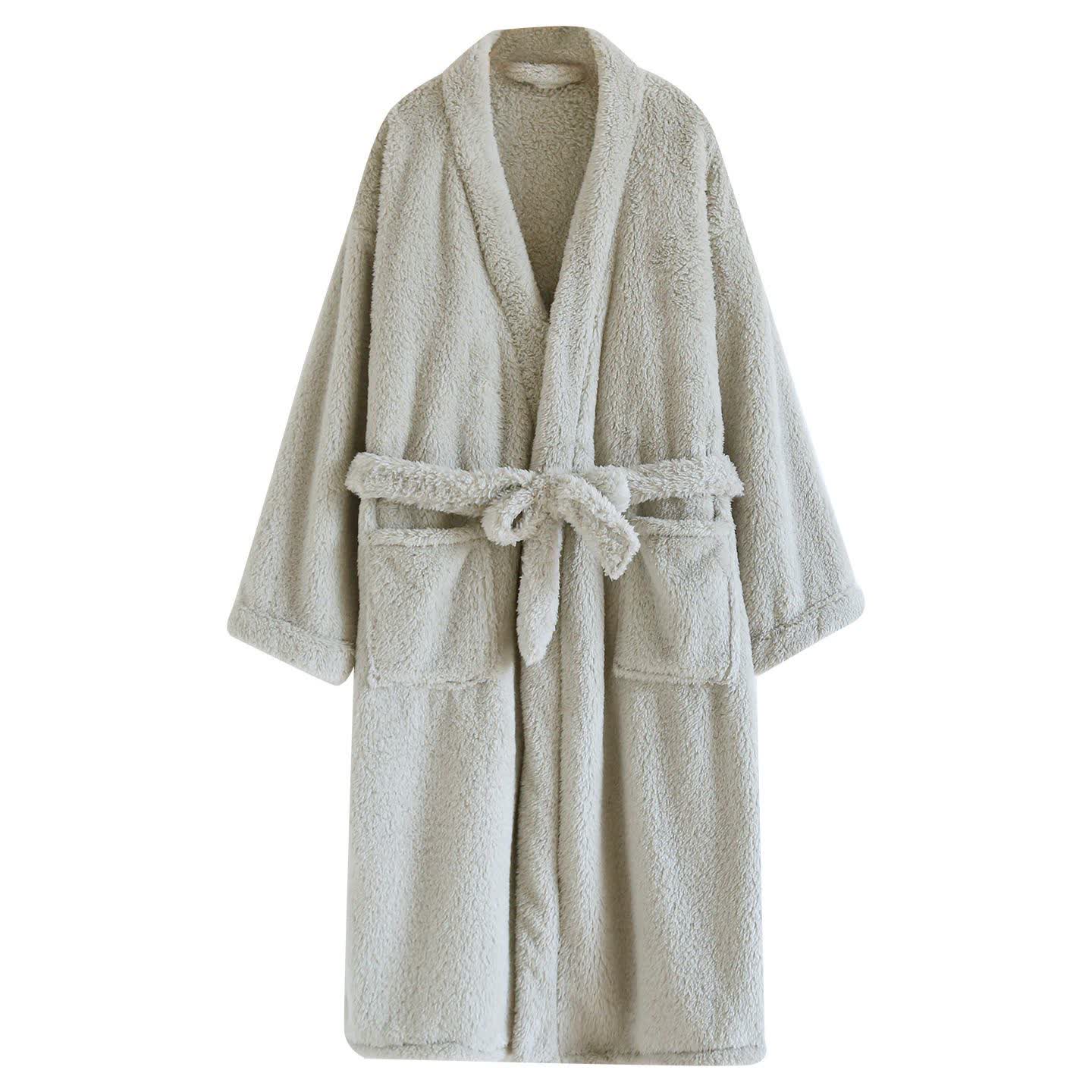 Ownkoti - Accappatoio in peluche coordinato per coppia - image 13
