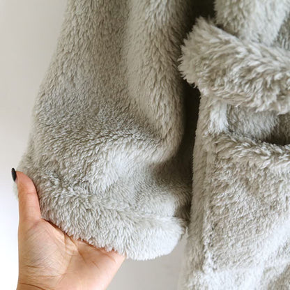 Ownkoti - Accappatoio in peluche coordinato per coppia - image 11