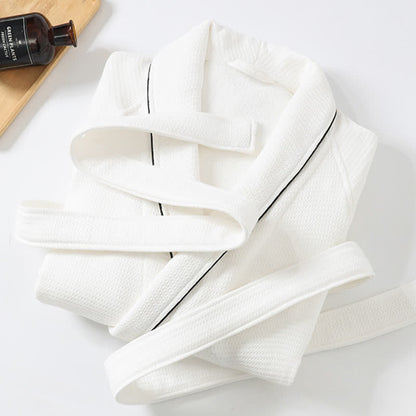 Accappatoio unisex in cotone tinta unita Ownkoti - image 14