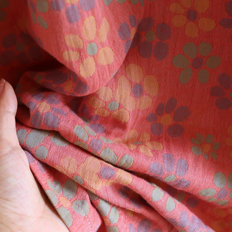 Camicia da notte a maniche lunghe in garza di cotone floreale Ownkoti - image 9