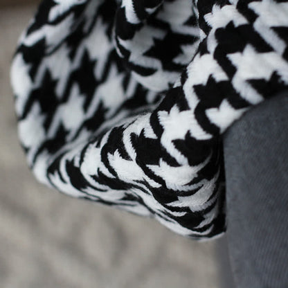 Coperta con nappa pied de poule classica Ownkoti - image 8