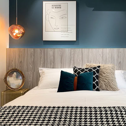 Coperta con nappa pied de poule classica Ownkoti - image 4