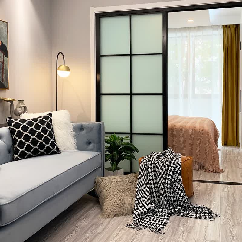 Coperta con nappa pied de poule classica Ownkoti - image 2