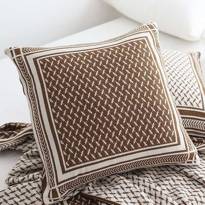 Coperta lavorata a maglia in stile nordico Ownkoti - image 14