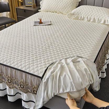 Lenzuolo trapuntato Ownkoti con gonna da letto rimovibile - image 3