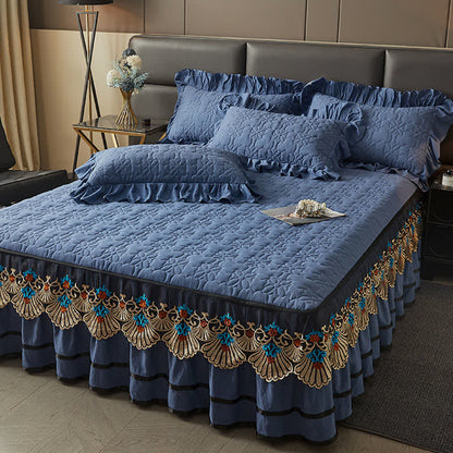 Lenzuolo trapuntato Ownkoti con gonna da letto staccabile - image 3