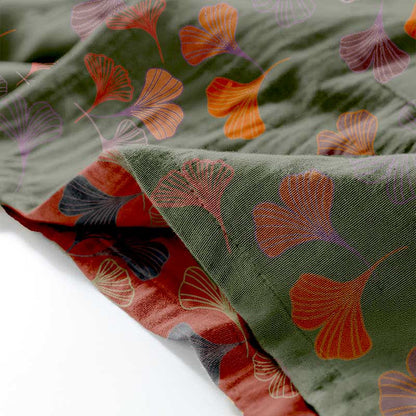 Completo da salotto in kimono di garza di cotone Ginkgo - image 35