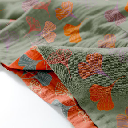 Completo da salotto in kimono di garza di cotone Ginkgo - image 14