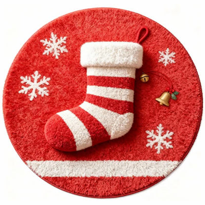 Tappeto effetto calza di Natale 3D Ownkoti - image 1