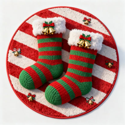 Tappeto effetto calza di Natale 3D Ownkoti - image 3