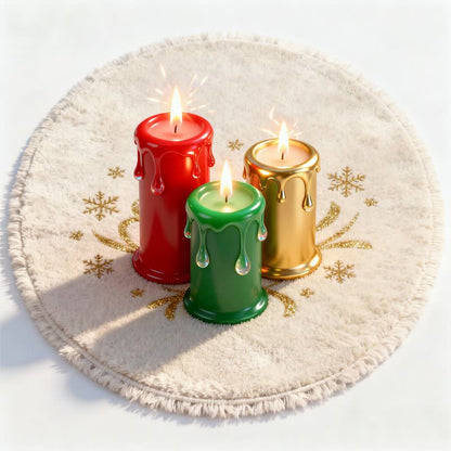 Tappeto effetto 3D ispirato al Natale di Ownkoti - image 4