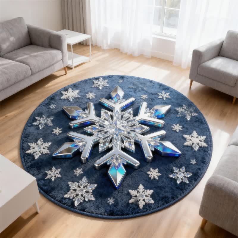 Tappeto effetto 3D ispirato al Natale di Ownkoti - image 1