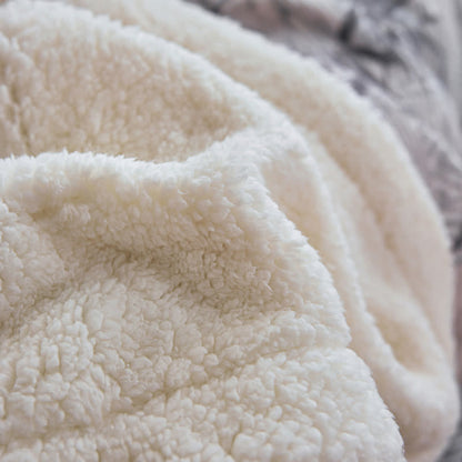 Coperta reversibile in sherpa con foglie di bambù Zen Ownkoti - image 11