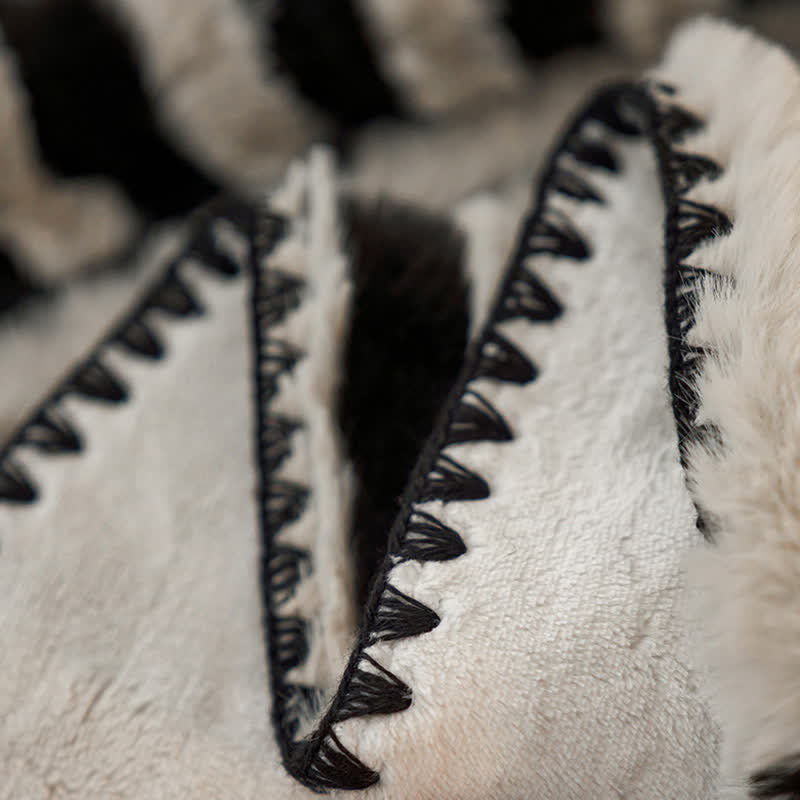 Coperta in pile geometrico Jacquard Ownkoti - image 7