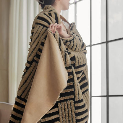 Coperta in pile geometrico Jacquard Ownkoti - image 13